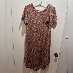 LuLaRoe Colorful Carly Swing Dress